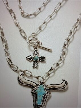 Idyllwind women’s Shannadoah Steerhead necklace